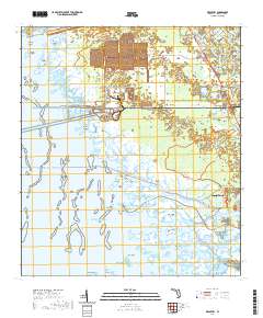 Red Level 2021 topographic map thumbnail