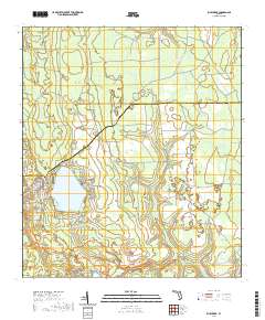 Rice Creek 2021 topographic map thumbnail