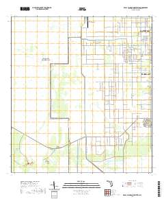 Royal Palm Ranger Station 2021 topographic map thumbnail