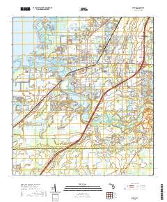 Ruskin 2021 topographic map thumbnail