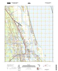 Saint Augustine 2021 topographic map thumbnail