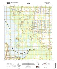 Saint Johns Park 2021 topographic map thumbnail