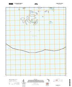 Seahorse Key 2021 topographic map thumbnail
