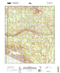 Seminole Hills 2021 topographic map thumbnail