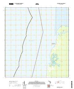 Shark River Island 2021 topographic map thumbnail
