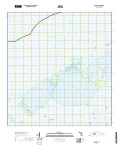 Snipe Keys 2021 topographic map thumbnail