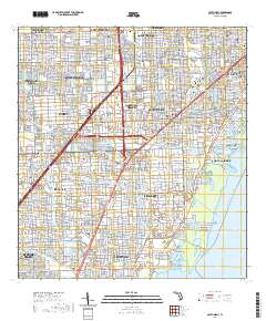 South Miami 2021 topographic map thumbnail