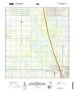 South of Fellsmere 2021 topographic map thumbnail