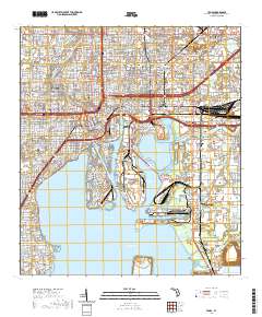 Tampa 2021 topographic map thumbnail