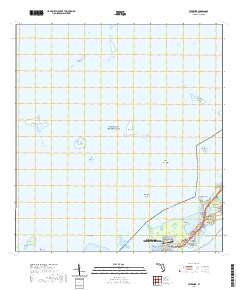 Tavernier 2021 topographic map thumbnail