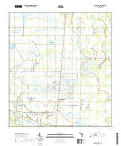 Taylor Creek NE 2021 topographic map thumbnail