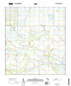 Taylor Creek NW 2021 topographic map thumbnail