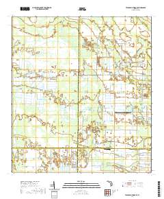 Telegraph Swamp SE 2021 topographic map thumbnail