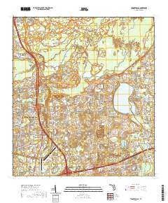 Thonotosassa 2021 topographic map thumbnail