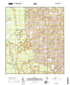 Tidewater 2021 topographic map thumbnail