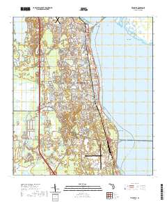 Titusville 2021 topographic map thumbnail