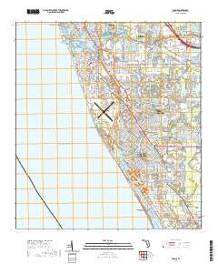Venice 2021 topographic map thumbnail