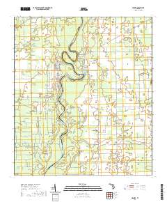 Wannee 2021 topographic map thumbnail