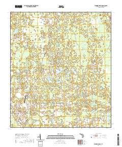 Warrior Swamp 2021 topographic map thumbnail