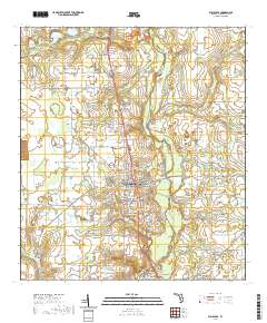 Wauchula 2021 topographic map thumbnail