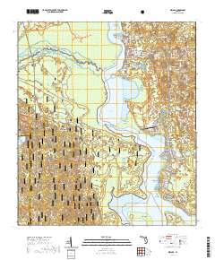 Welaka 2021 topographic map thumbnail