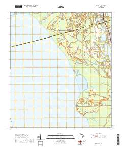 Welaka SE 2021 topographic map thumbnail