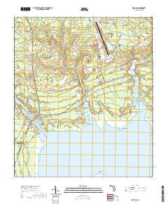 West Bay 2021 topographic map thumbnail