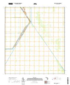 West of Big Lake 2021 topographic map thumbnail