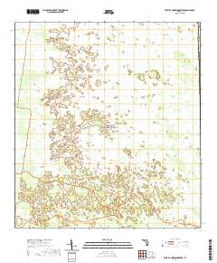 West of Horseshoe Head 2021 topographic map thumbnail