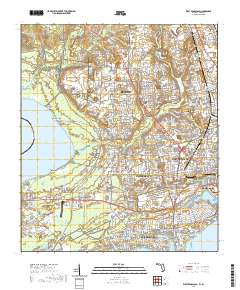 West Pensacola 2021 topographic map thumbnail