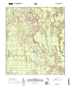Wewahitchka 2021 topographic map thumbnail