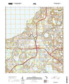 Winter Garden 2021 topographic map thumbnail