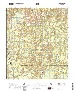 Woodville 2021 topographic map thumbnail