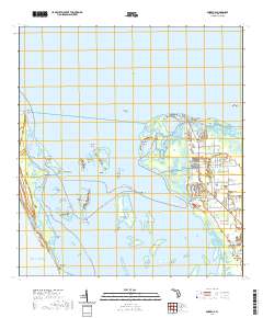 Bokeelia 2021 topographic map thumbnail