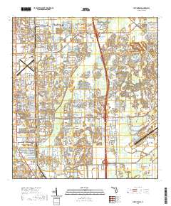 Fort Myers SE 2021 topographic map thumbnail