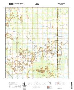 Immokalee NE 2021 topographic map thumbnail