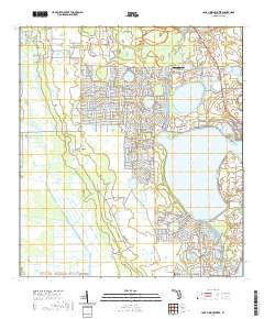 Lake June In Winter 2021 topographic map thumbnail