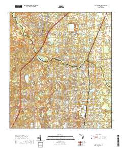 Saint Catherine 2021 topographic map thumbnail