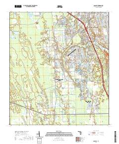 Samsula 2021 topographic map thumbnail