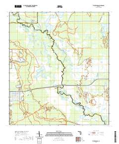 Titusville SW 2021 topographic map thumbnail