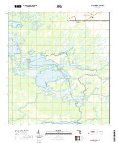 Big Lostmans Bay 2021 topographic map thumbnail