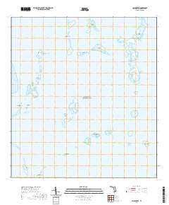 Calusa Keys 2021 topographic map thumbnail