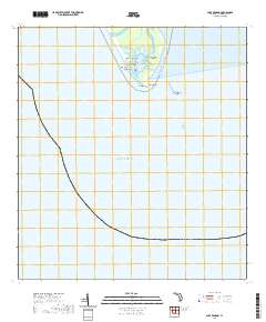 Cape Romano 2021 topographic map thumbnail