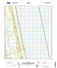 South Ponte Vedra Beach 2021 topographic map thumbnail