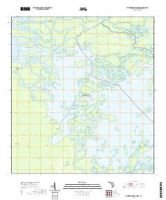 Whitewater Bay West 2021 topographic map thumbnail