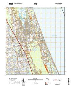 Beverly Beach 2021 topographic map thumbnail