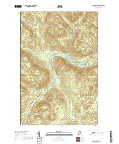 Allagash Falls 2021 topographic map thumbnail