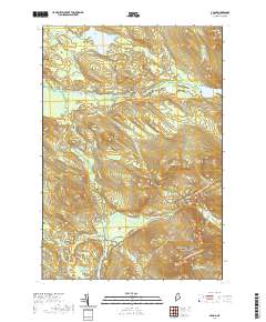 B Pond 2021 topographic map thumbnail