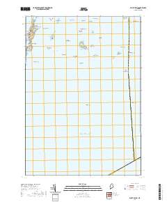 Bailey Island 2021 topographic map thumbnail