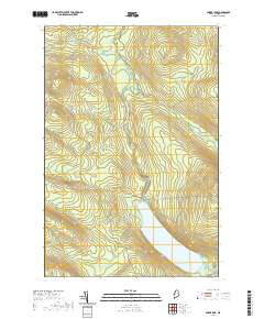 Baker Lake 2021 topographic map thumbnail